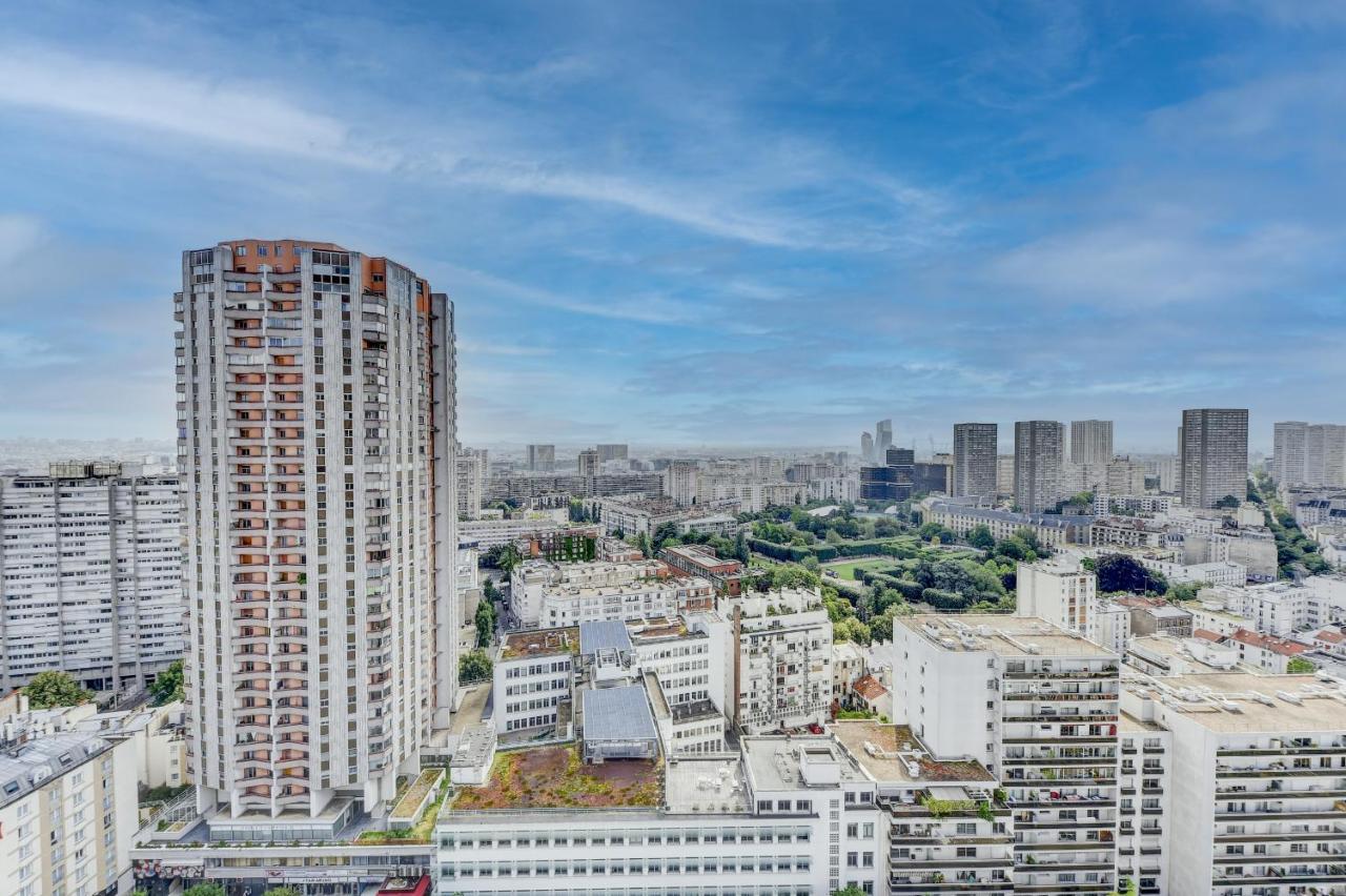 Appartement Place D'Italie Superbe Vue Paris Eksteriør bilde