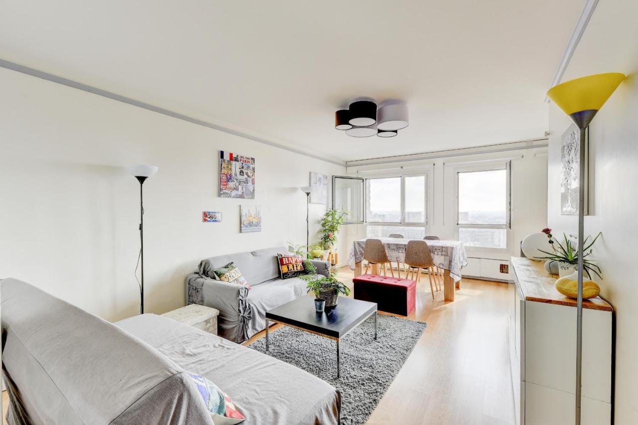 Appartement Place D'Italie Superbe Vue Paris Eksteriør bilde